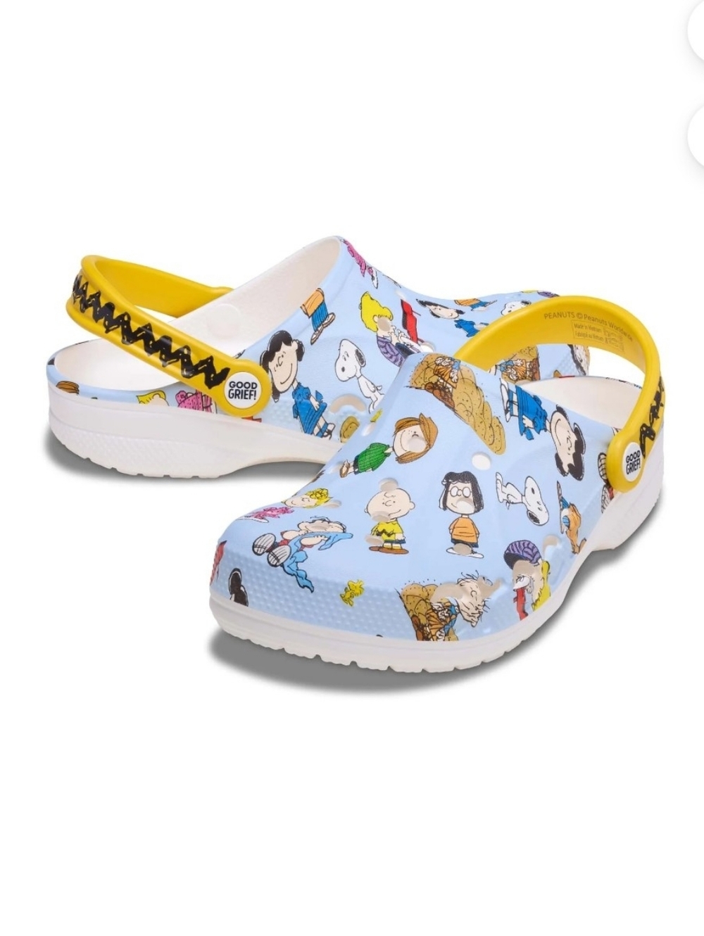 NWT CROCS Adult UNISEX Peanuts Baya Clog M/8 W/10 :)
